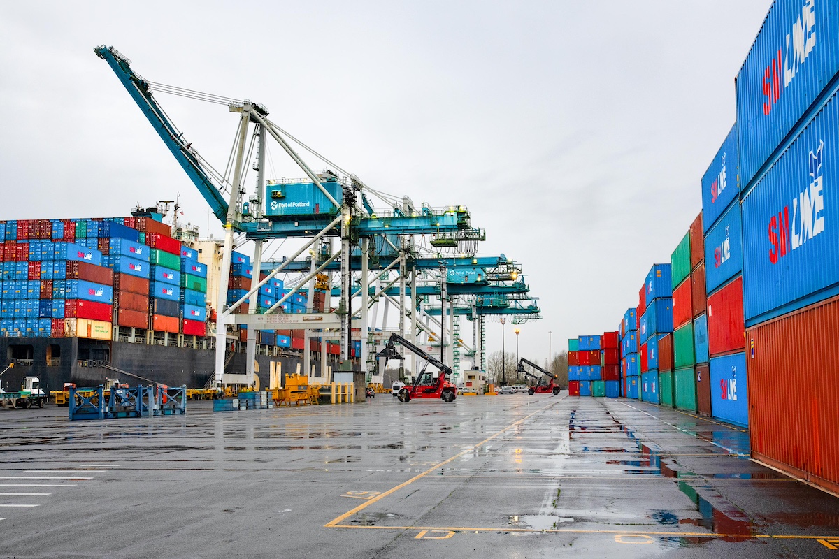 Containers port of portland ok to use
