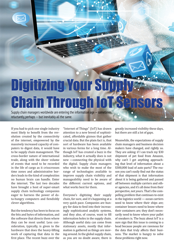 Sensitech special report